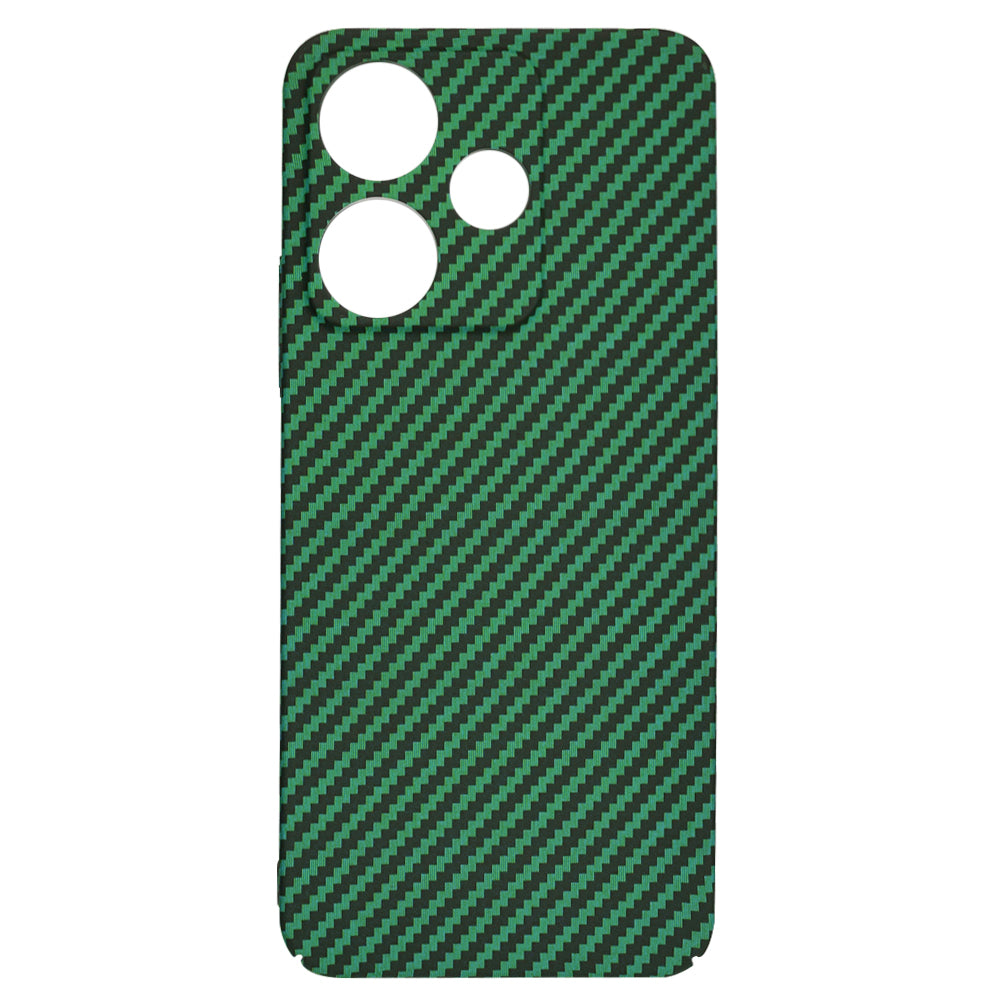 Maska za Xiaomi Poco M6 4G / Redmi 13, Techsuit, Carbonite FiberShell, Zelena