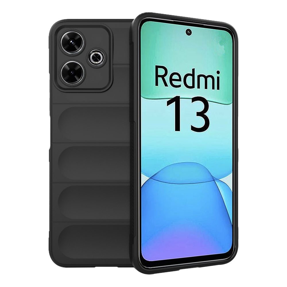 Maska za Xiaomi Poco M6 4G / Redmi 13, Techsuit, Magic Shield, Crna
