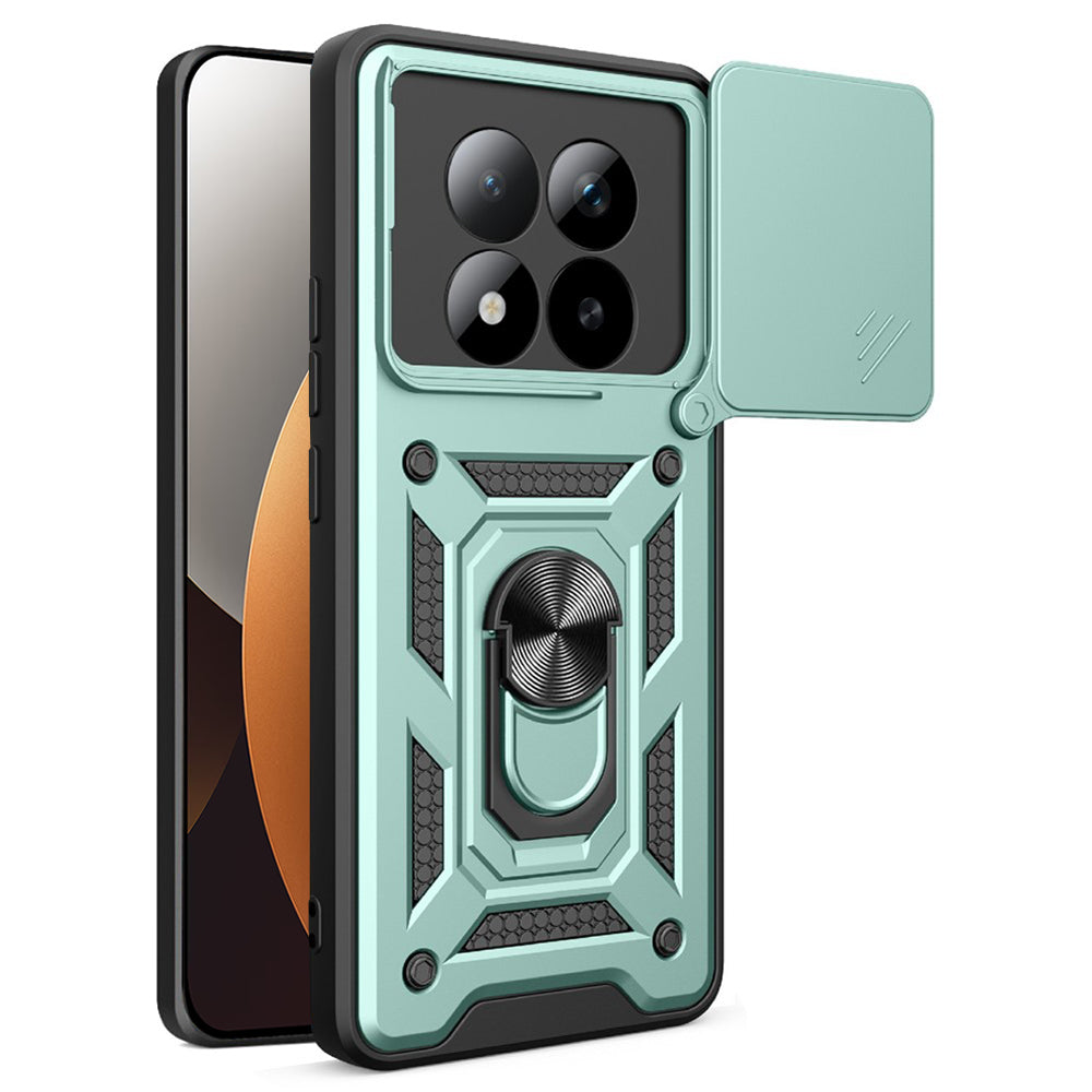 Futrola za Xiaomi Poco M8 Pro / Redmi Note 15 Pro+ 5G, Techsuit, CamShield, Zelena