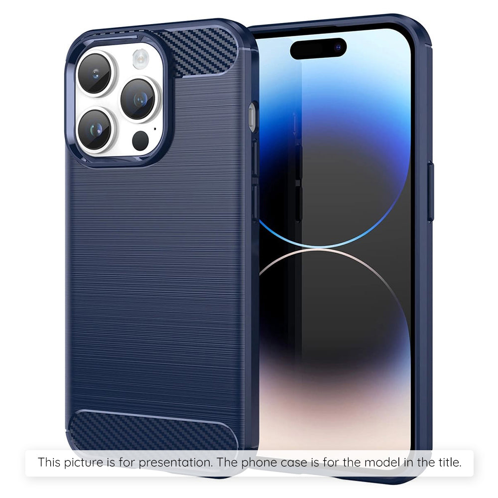 Futrola za Xiaomi Poco M8 Pro / Redmi Note 15 Pro+ 5G, Techsuit, Karbon, Plava