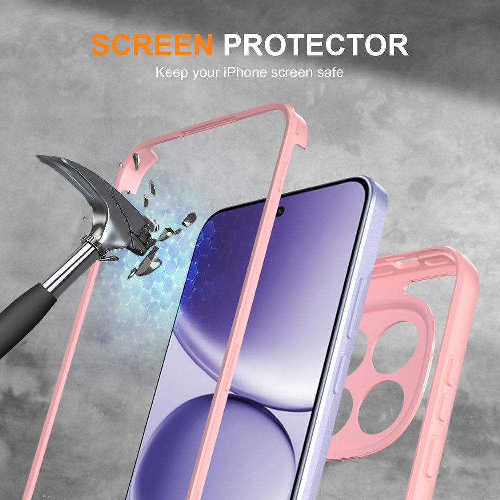 Futrola za Xiaomi Poco M8 Pro / Redmi Note 15 Pro+ 5G, Techsuit, ColorVerse 360, Roza