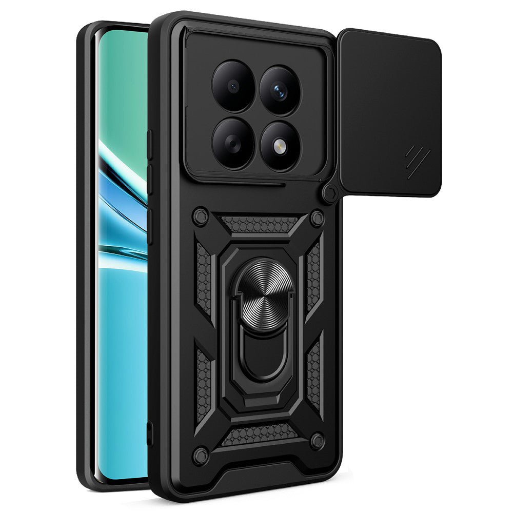 Futrola za Xiaomi Poco M8 / Redmi Note 15 5G / Note 15 4G, Techsuit, CamShield, Crna
