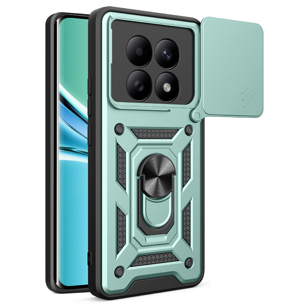 Futrola za Xiaomi Poco M8 / Redmi Note 15 5G / Note 15 4G, Techsuit, CamShield, Zelena