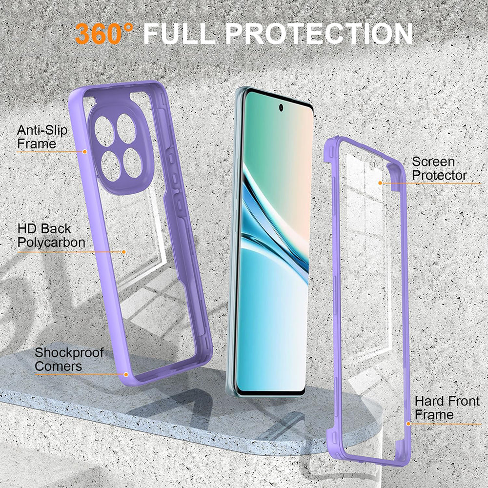 Futrola za Xiaomi Poco M8 / Redmi Note 15 5G, Techsuit, ColorVerse 360, Ljubičasta