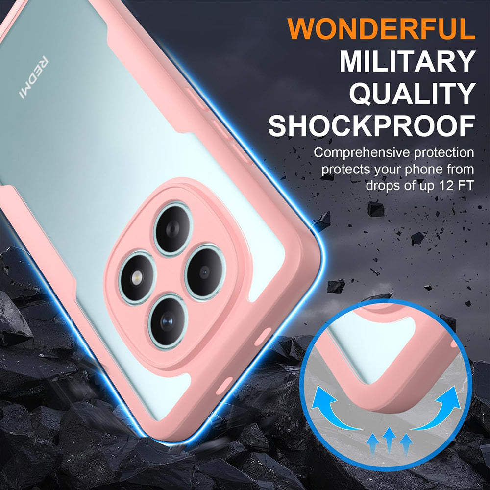 Futrola za Xiaomi Poco M8 / Redmi Note 15 5G, Techsuit, ColorVerse 360, Roza