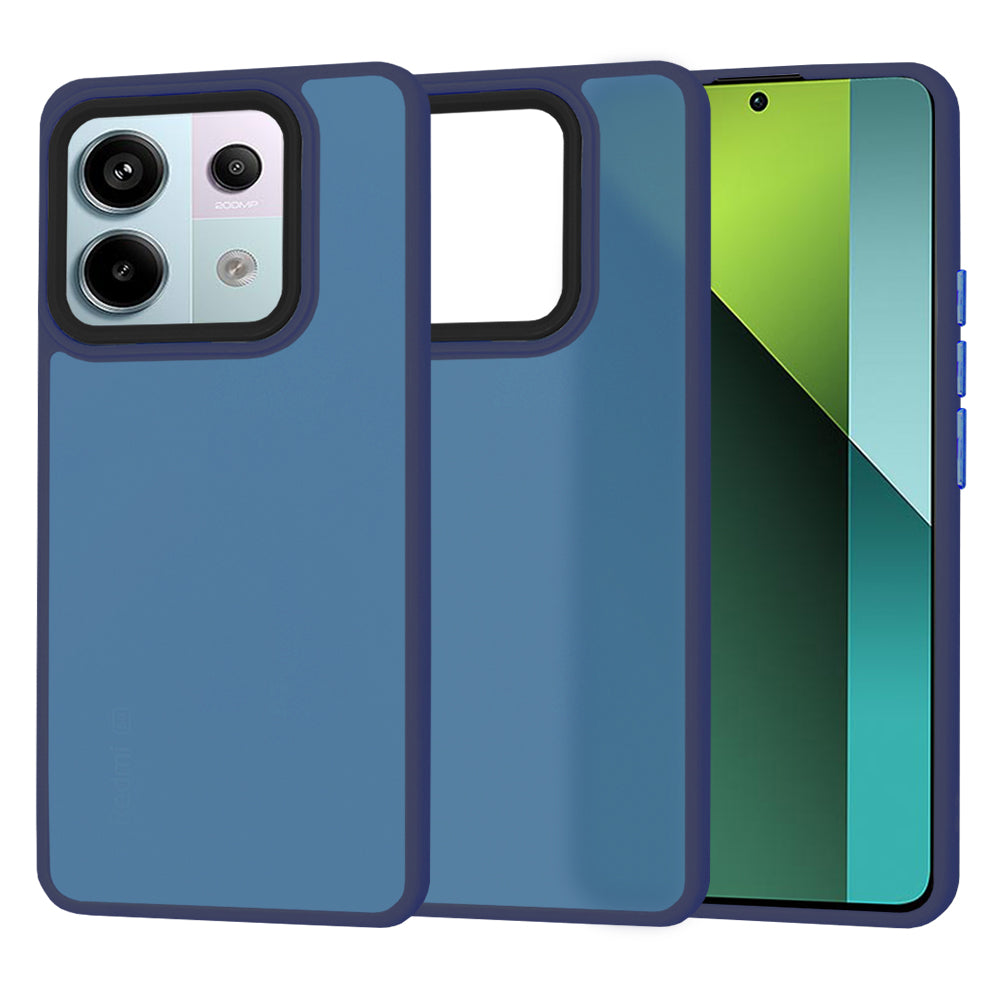 Maska za Xiaomi Poco X6 / Note 13 Pro 5G, Techsuit, HaloFrost, Tamnoplava