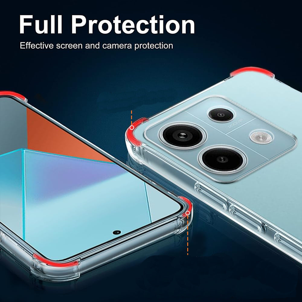 Maska za Xiaomi Poco X6 / Note 13 Pro 5G, Techsuit, Otporna na udarce, Prozirna