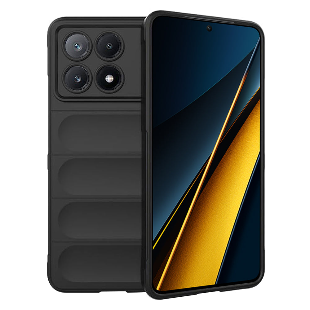 Maska za Xiaomi Poco X6 Pro, Techsuit, Magic Shield, Crna