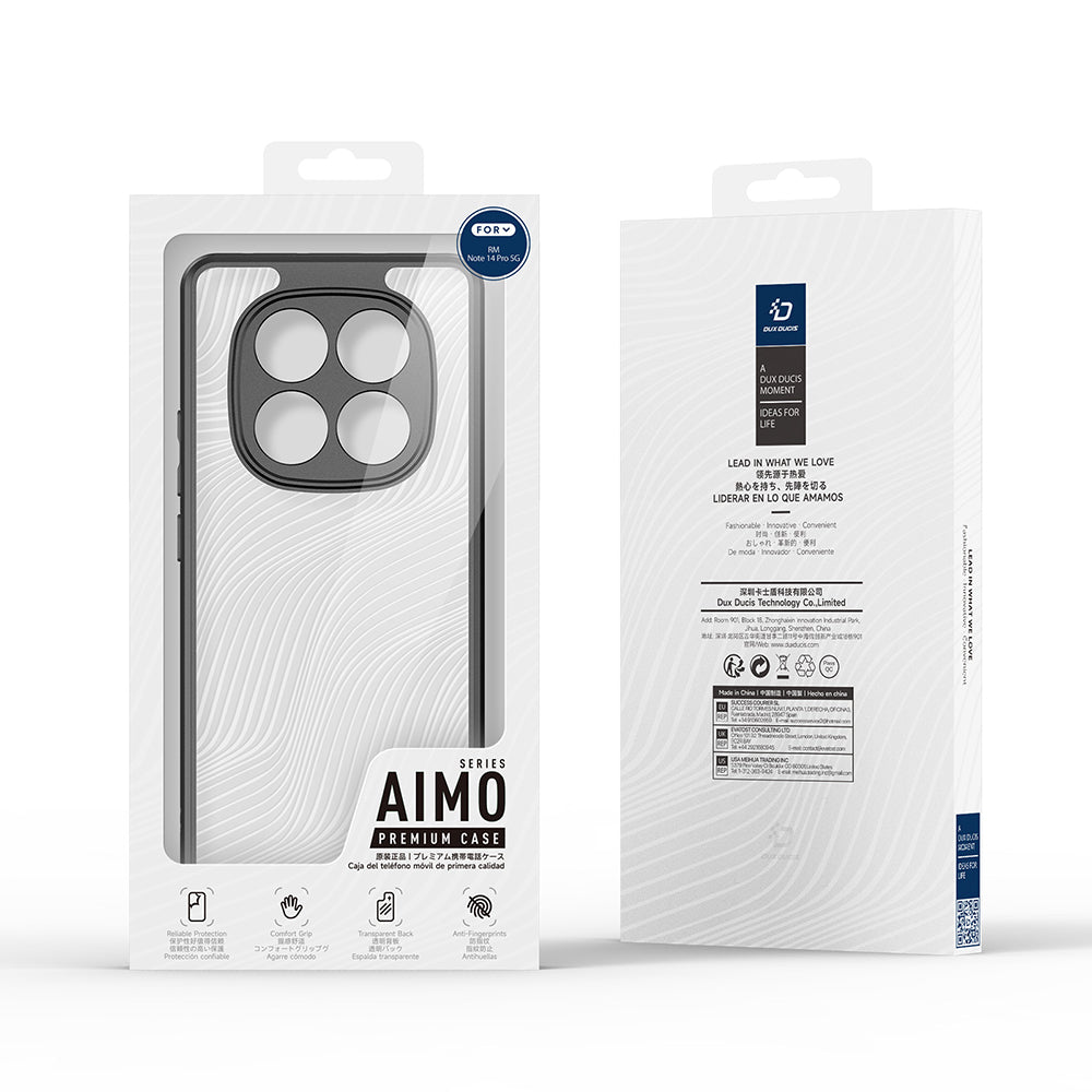 Futrola za Xiaomi Poco X6 / Redmi Note 13 Pro 5G, DUX DUCIS, Aimo, Crna