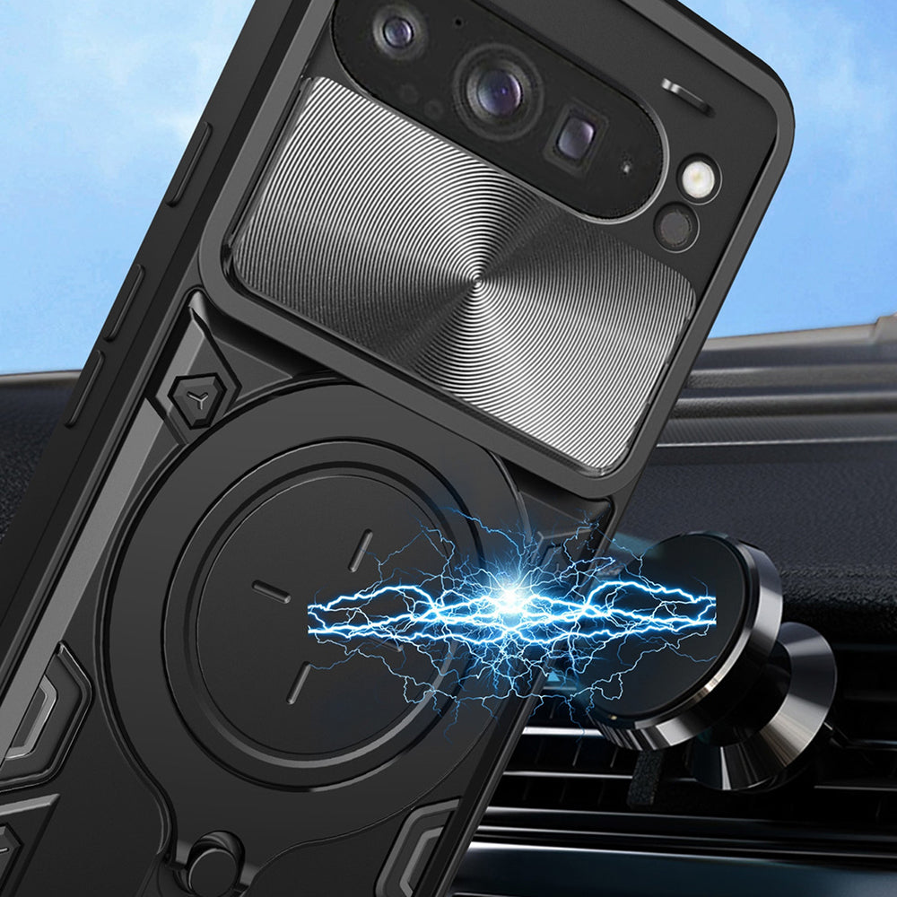 Maska za Xiaomi Poco X7 / Note 14 Pro 5G, Techsuit, CamGuard Pro, Ljubičasta