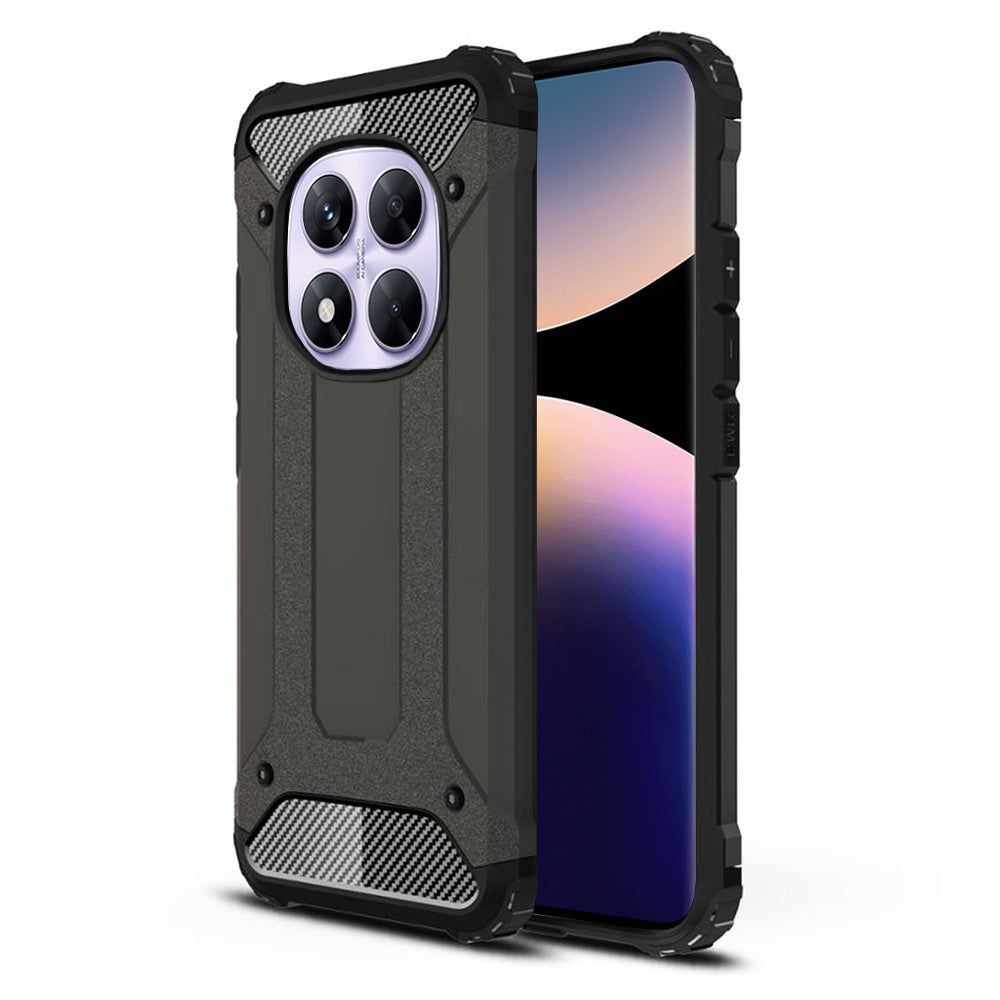 Maska za Xiaomi Poco X7 / Note 14 Pro 5G, Techsuit, Hybrid Armor, Crna