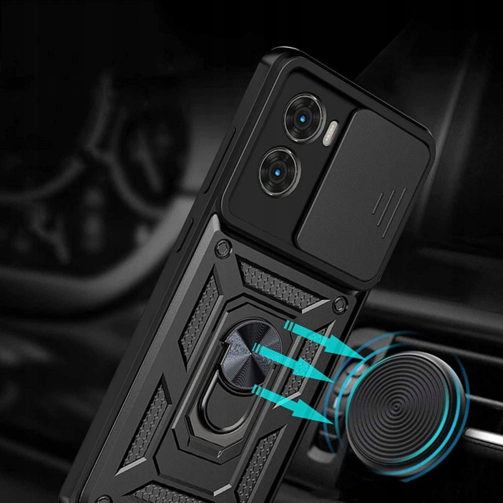 Maska za Xiaomi Poco X7 Pro, Techsuit, CamShield, Crna