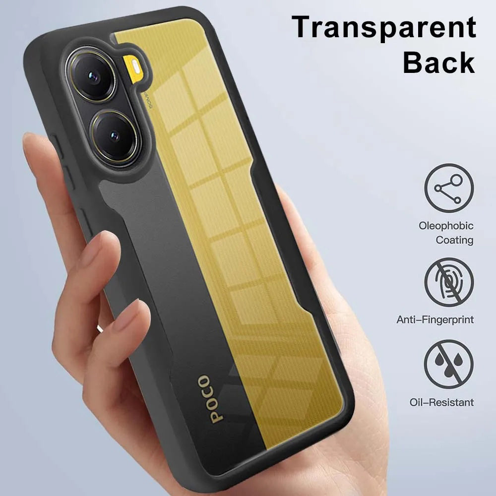 Maska za Xiaomi Poco X7 Pro, Techsuit, ColorVerse 360, Crna