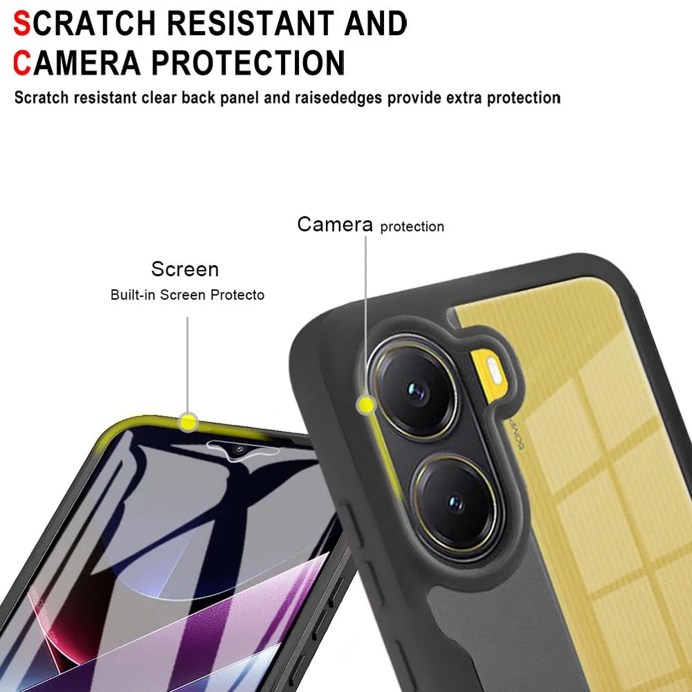 Maska za Xiaomi Poco X7 Pro, Techsuit, ColorVerse 360, Roza