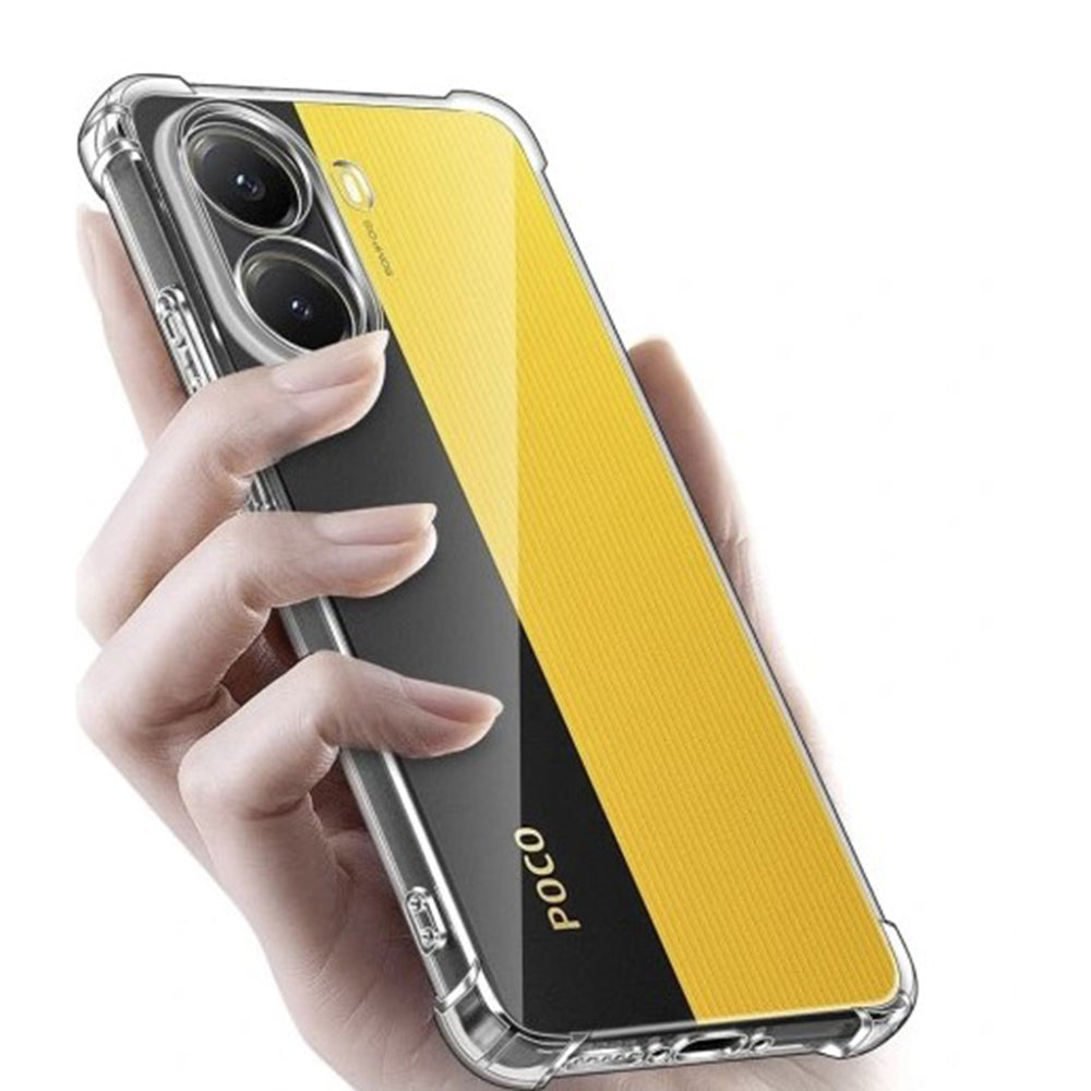 Maska za Xiaomi Poco X7 Pro, Techsuit, Shockproof Clear, Prozirna