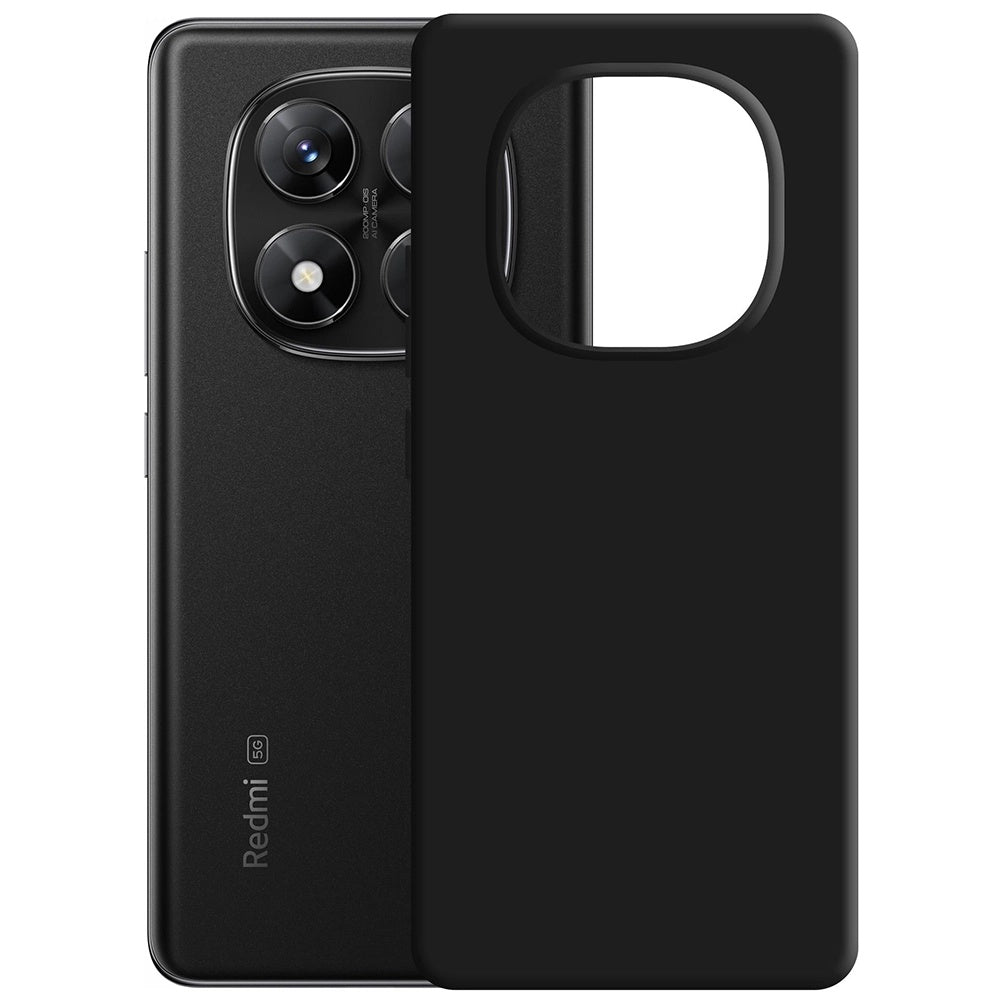 Maska za Xiaomi Poco X7 / Redmi Note 14 Pro 5G, 3MK, Crna Mat