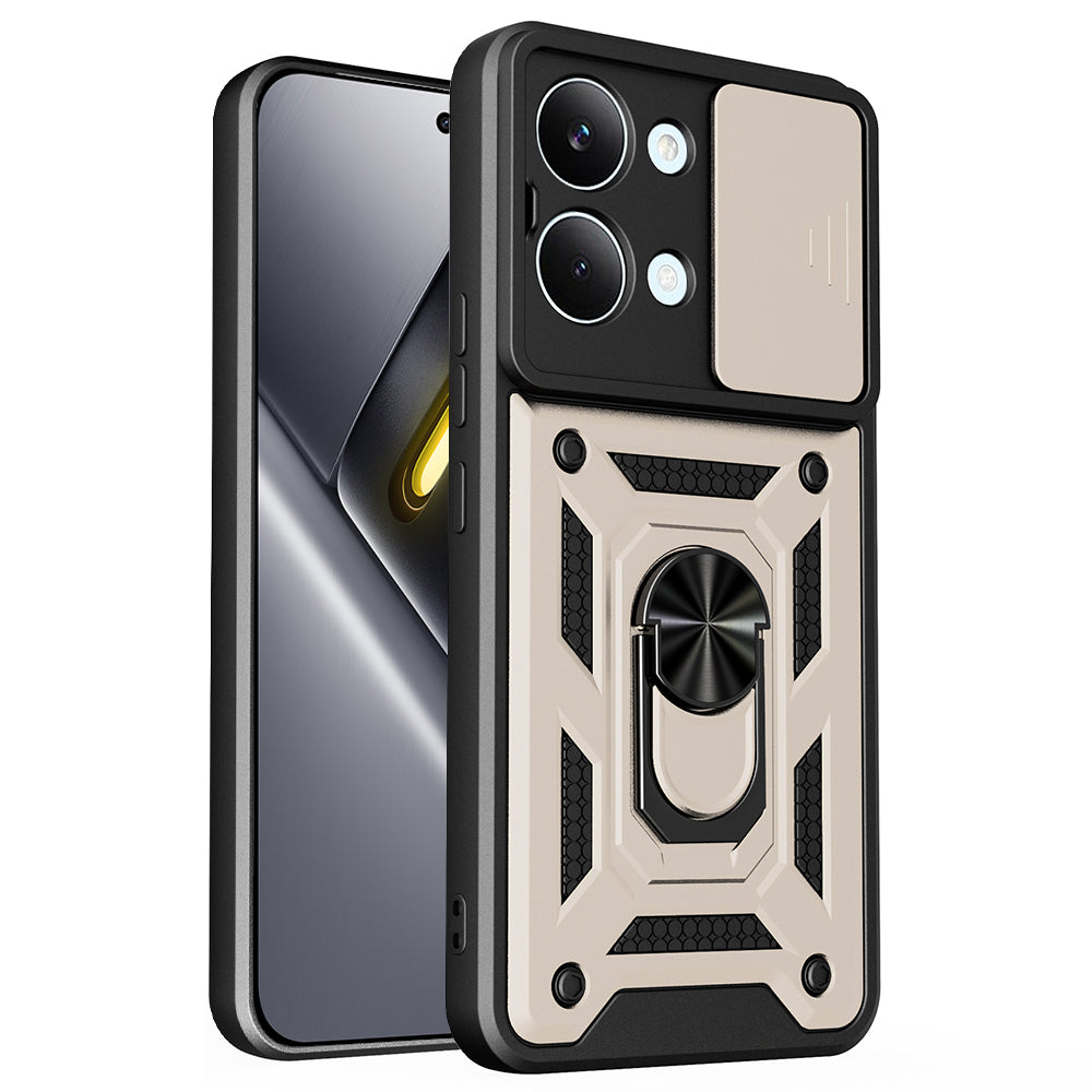 Maska za Xiaomi Poco X8 Pro Max, Techsuit, CamShield, Zlatna