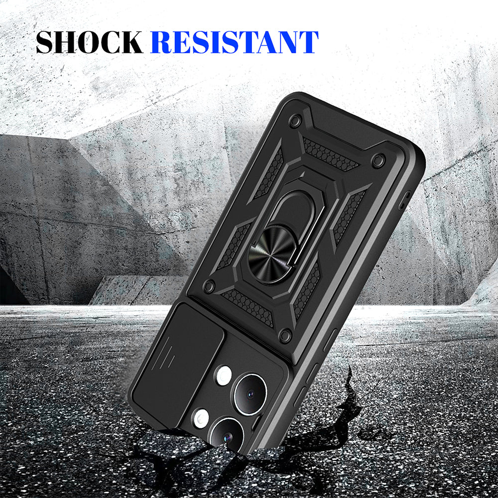 Maska za Xiaomi Poco X8 Pro Max, Techsuit, CamShield, Zlatna