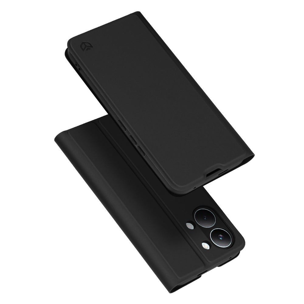 Futrola za Xiaomi Poco X8 Pro Max, Techsuit, Magskin Book, Crna