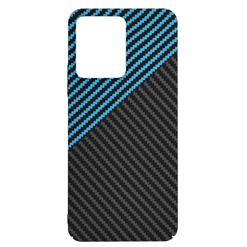 Maska za Xiaomi Redmi 13C 5G / 13C / Poco C65, Techsuit, Carbonite FiberShell, Crno Plava