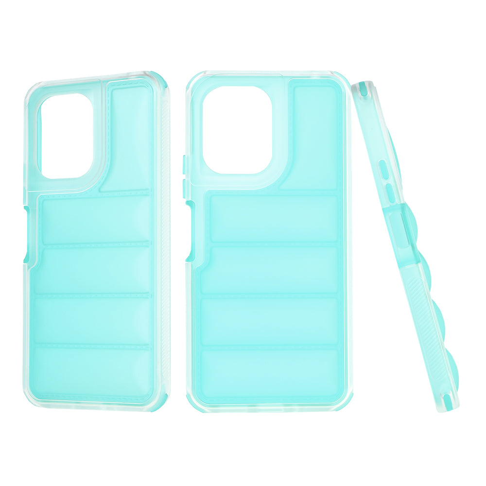 Maska za Xiaomi Redmi 13C 5G / 13C / Poco C65, Techsuit, Wave Shield, Tirkizna
