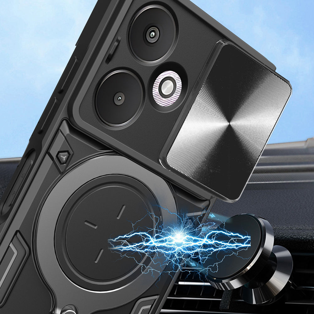 Maska za Xiaomi Redmi 13C 5G, Techsuit, CamGuard Pro, Plava