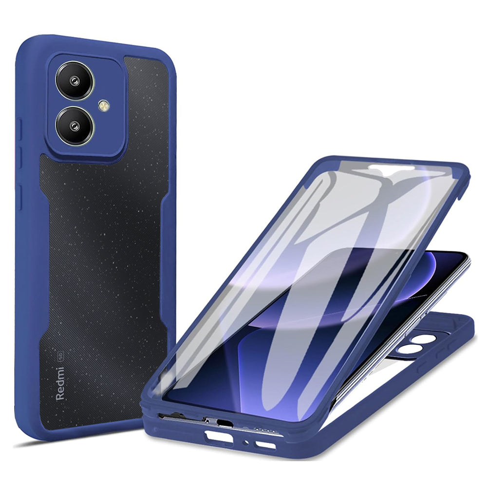 Maska za Xiaomi Redmi 13C 5G, Techsuit, ColorVerse 360, Plava