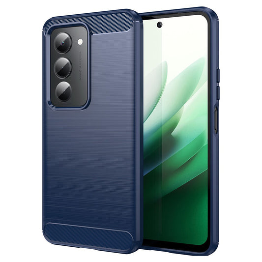 Futrola za Xiaomi Redmi 15 5G / 15 4G, Techsuit, Karbon, Plava