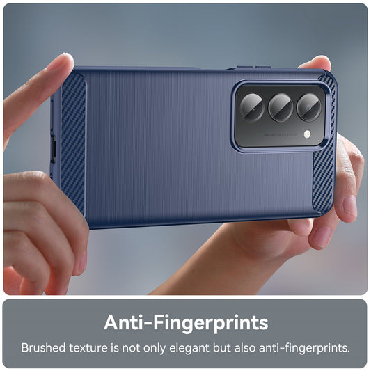 Futrola za Xiaomi Redmi 15 5G / 15 4G, Techsuit, Karbon, Plava