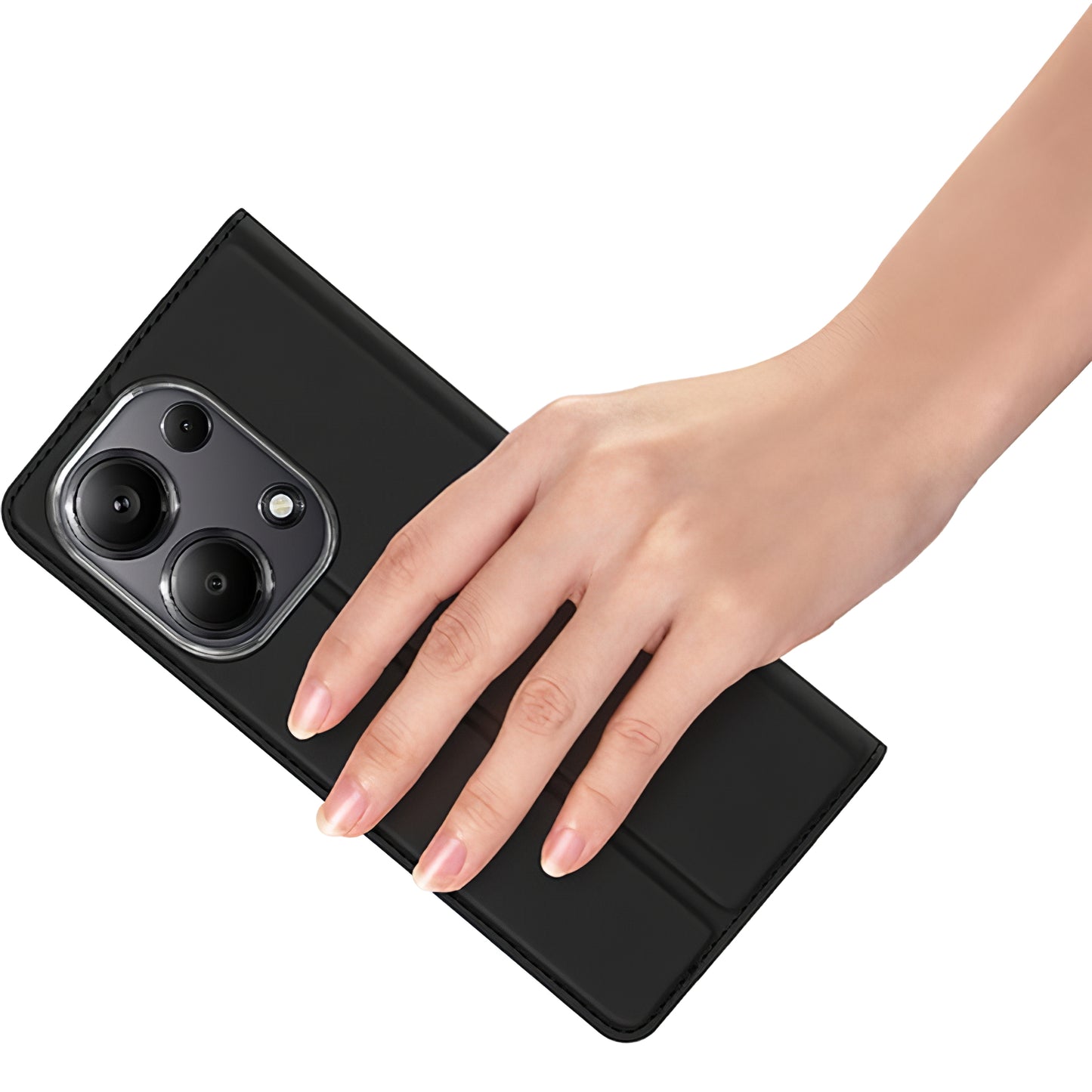 Futrola za Xiaomi Redmi Note 13 Pro 4G / Poco M6 Pro 4G, DUX DUCIS, Skin Pro, Crna