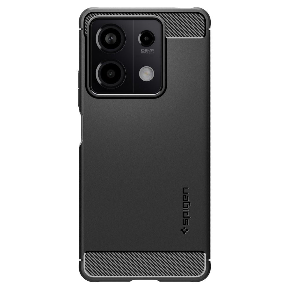 Futrola za Xiaomi Redmi Note 13 5G, Spigen, Rugged Armor, Crna ACS07665