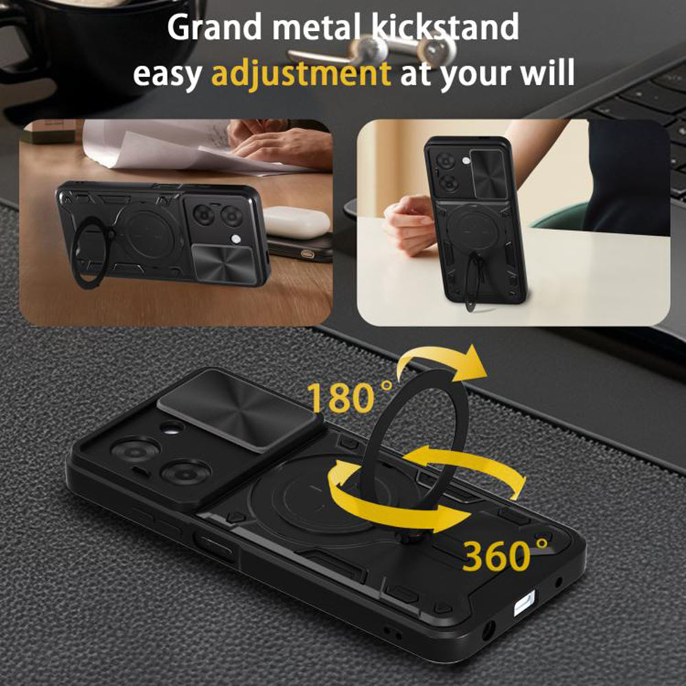 Maska za Xiaomi Redmi A5 4G (Regionalna), Techsuit, CamGuard Pro, Crna