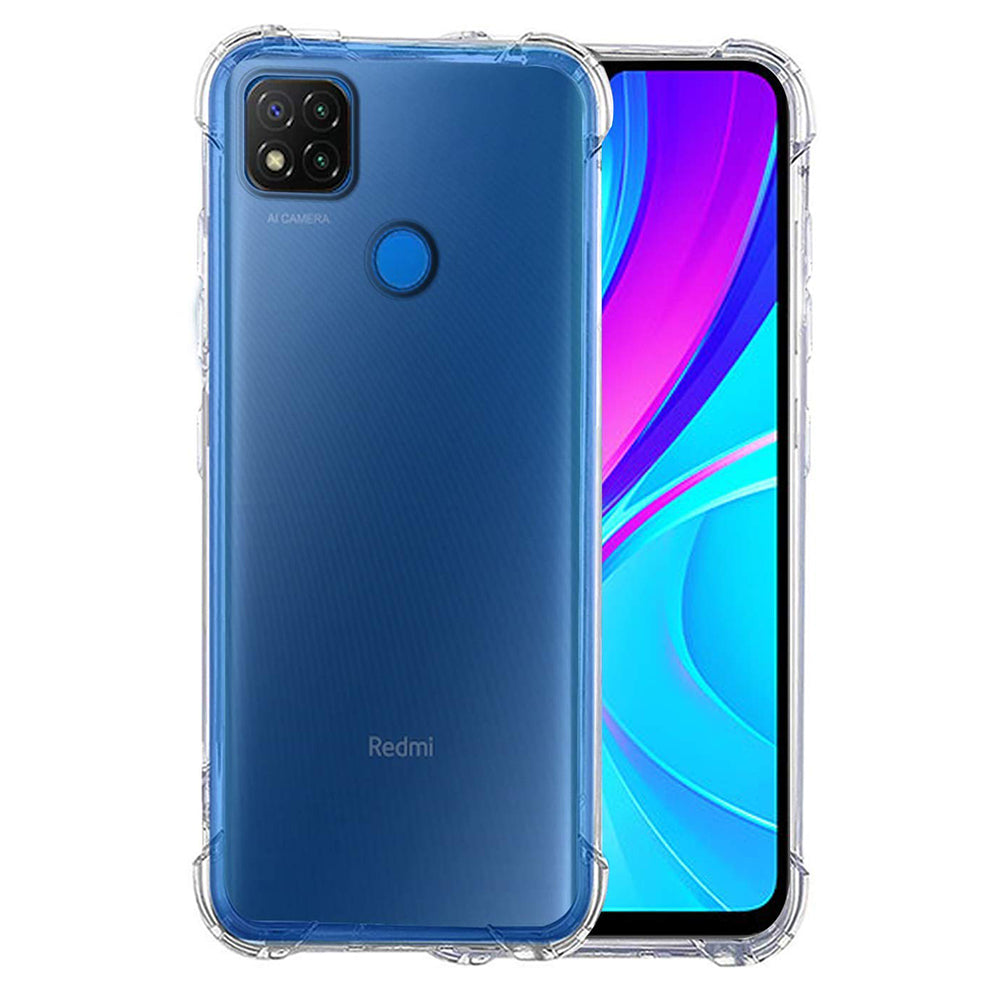 Maska za Xiaomi Redmi 9C NFC / 9C, Techsuit, Shockproof Clear, Prozirna