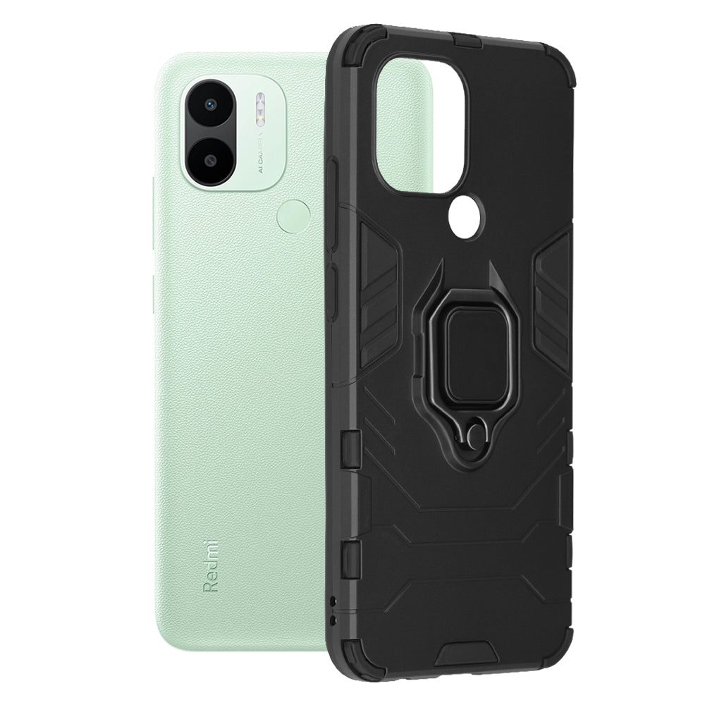 Maska za Xiaomi Redmi A2+ / A1+, Techsuit, Shield, Crna