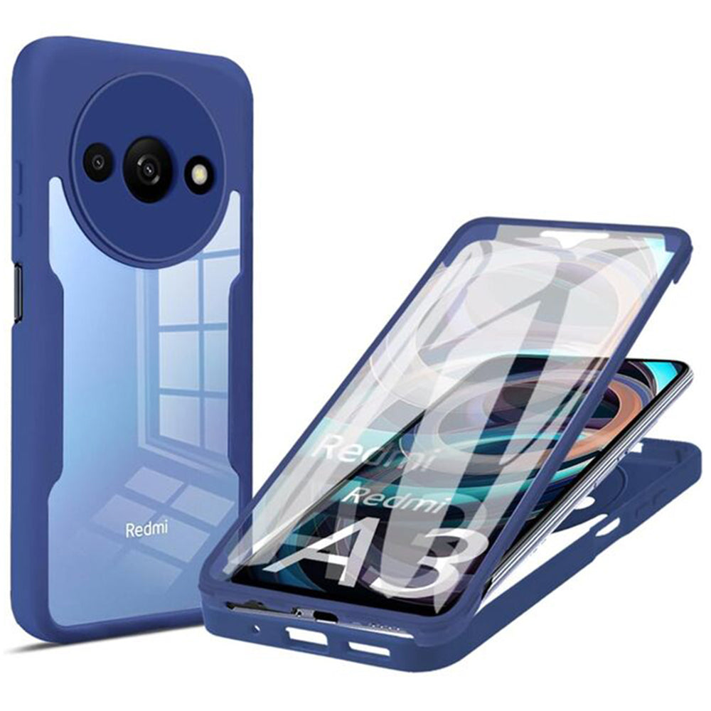 Maska za Xiaomi Redmi A3x / A3, Techsuit, ColorVerse 360, Plava