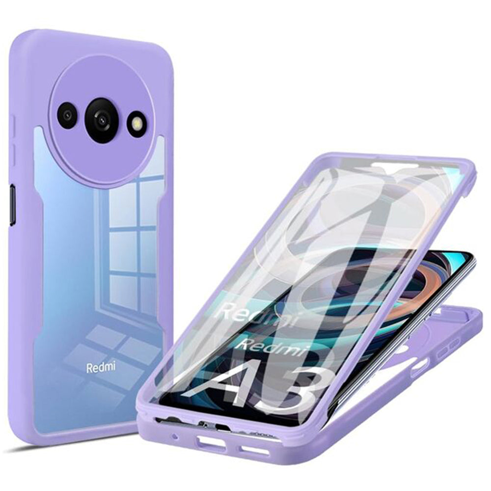 Maska za Xiaomi Redmi A3x / A3, Techsuit, ColorVerse 360, Ljubičasta