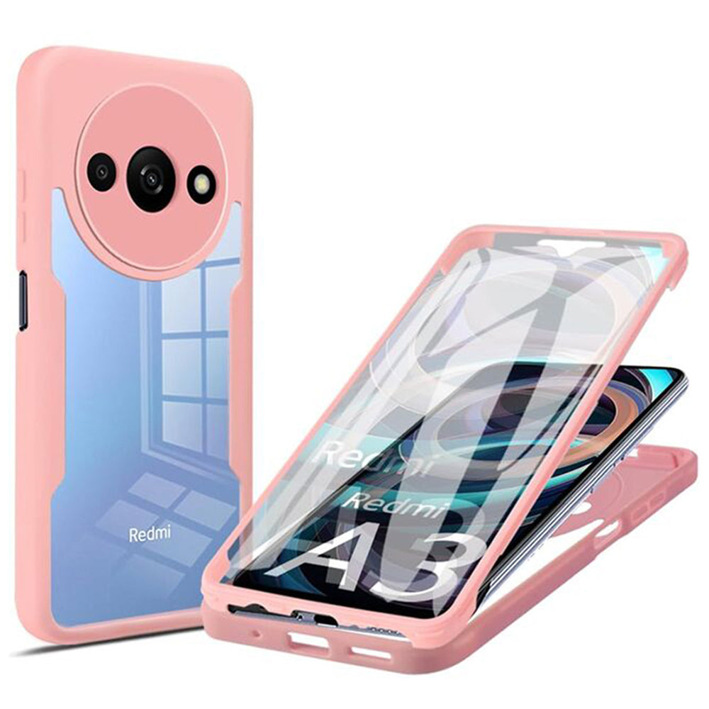 Maska za Xiaomi Redmi A3x / A3, Techsuit, ColorVerse 360, Roza