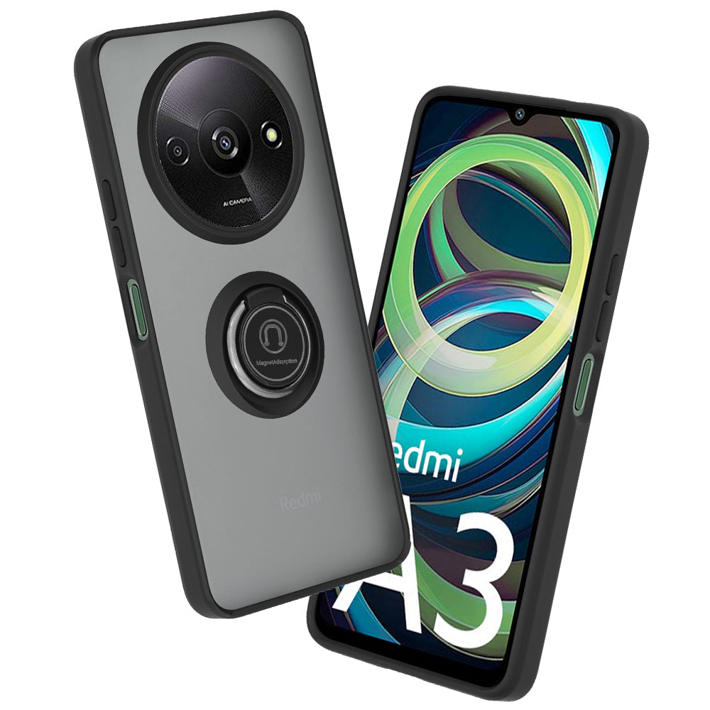 Maska za Xiaomi Redmi A3x / A3, Techsuit, Glinth, Crna