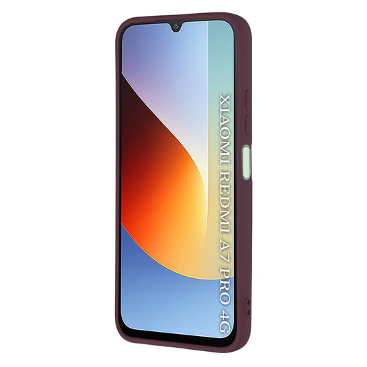 Maska za Xiaomi Redmi A7 Pro 4G, Techsuit, SoftFlex, Bordo