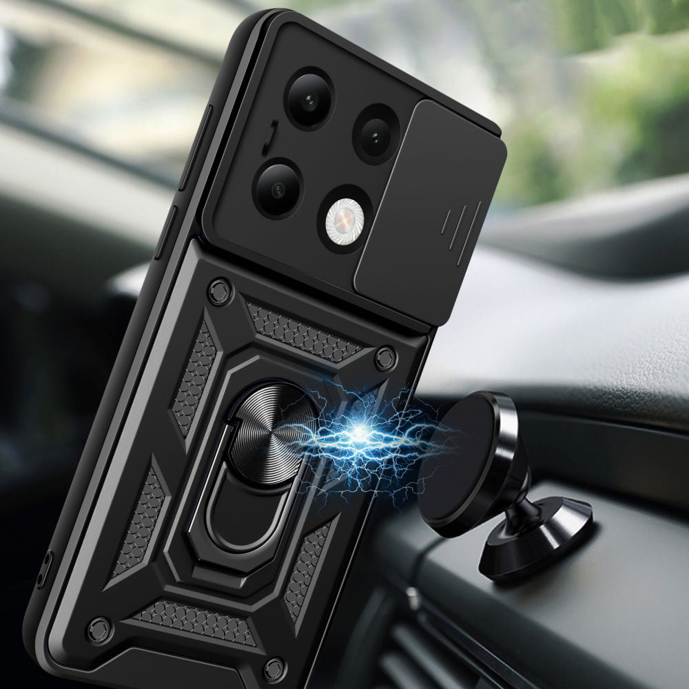 Maska za Xiaomi Redmi Note 13 4G, Techsuit, CamShield, Plava