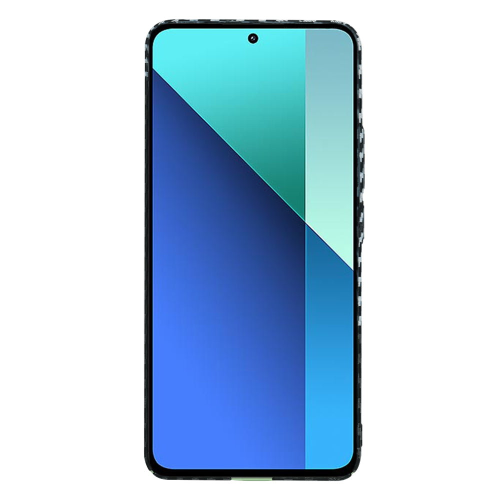 Maska za Xiaomi Redmi Note 13 4G, Techsuit, Carbonite FiberShell, Crno Siva