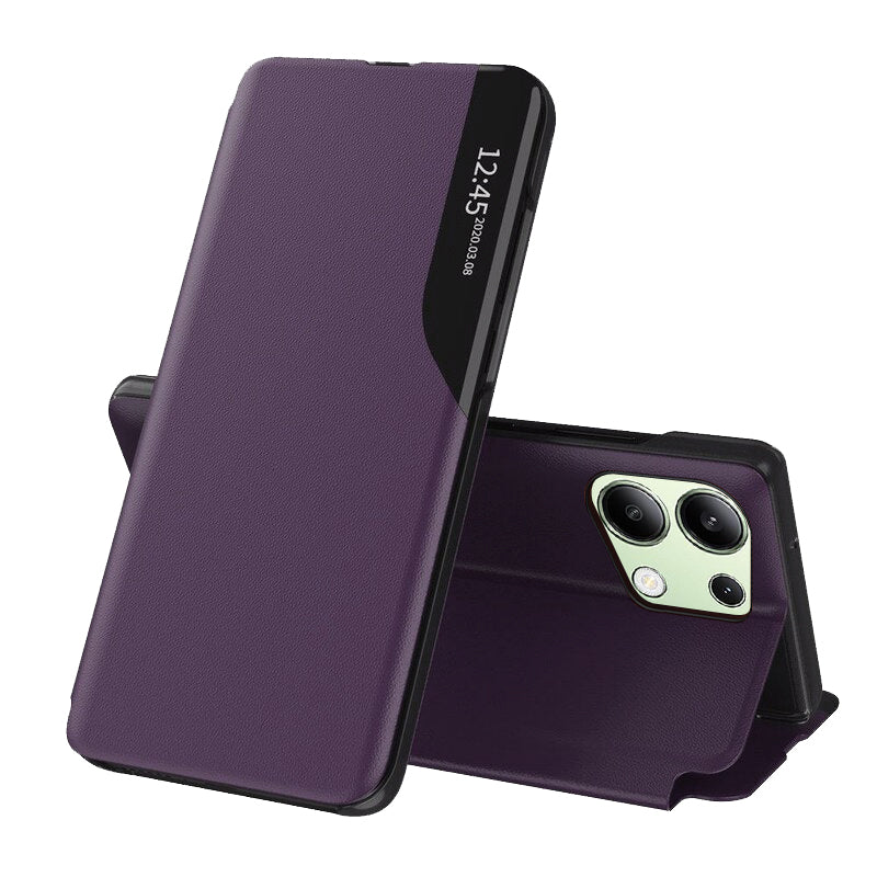 Maska za Xiaomi Redmi Note 13 4G, Techsuit, eFold, Ljubičasta