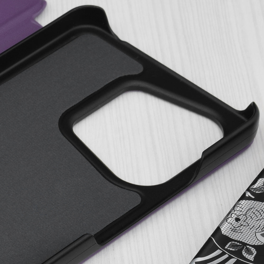 Maska za Xiaomi Redmi Note 13 4G, Techsuit, eFold, Ljubičasta