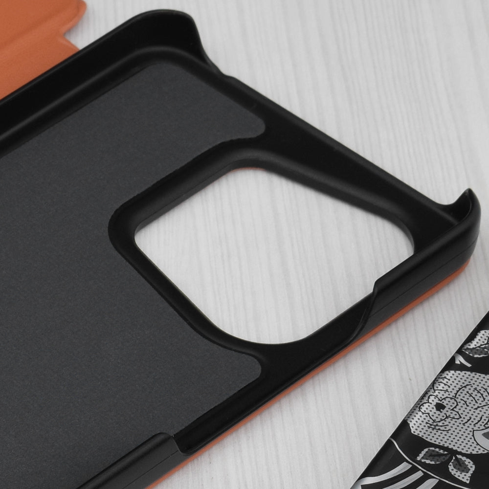 Maska za Xiaomi Redmi Note 13 4G, Techsuit, eFold, Narančasta