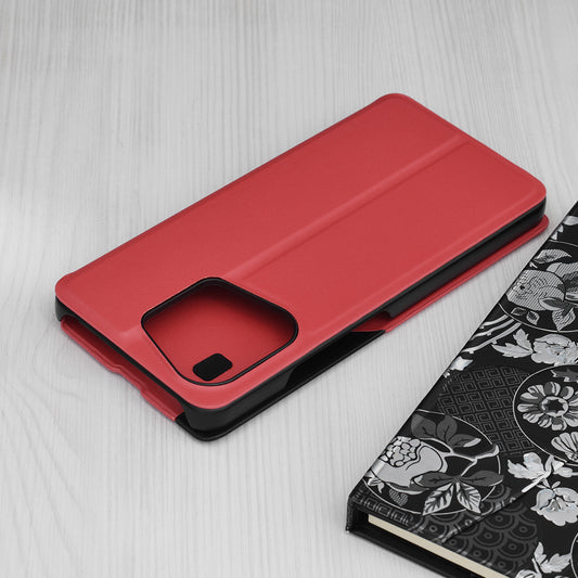 Maska za Xiaomi Redmi Note 13 4G, Techsuit, eFold, Crvena
