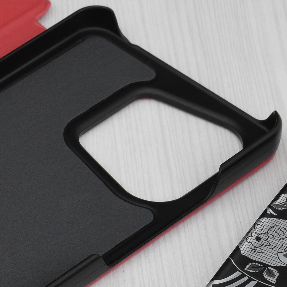 Maska za Xiaomi Redmi Note 13 4G, Techsuit, eFold, Crvena