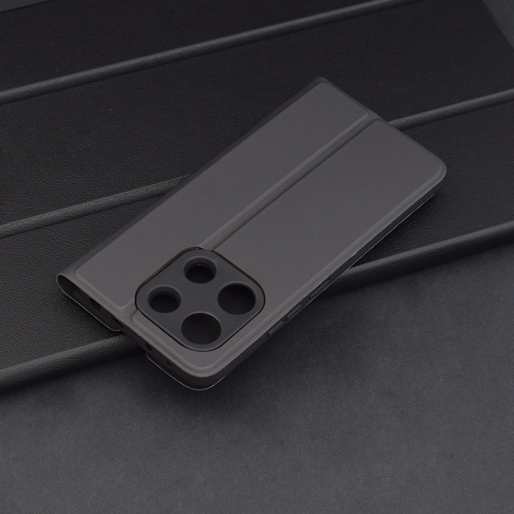Maska za Xiaomi Redmi Note 13 4G, Techsuit, Magskin Book, Crna