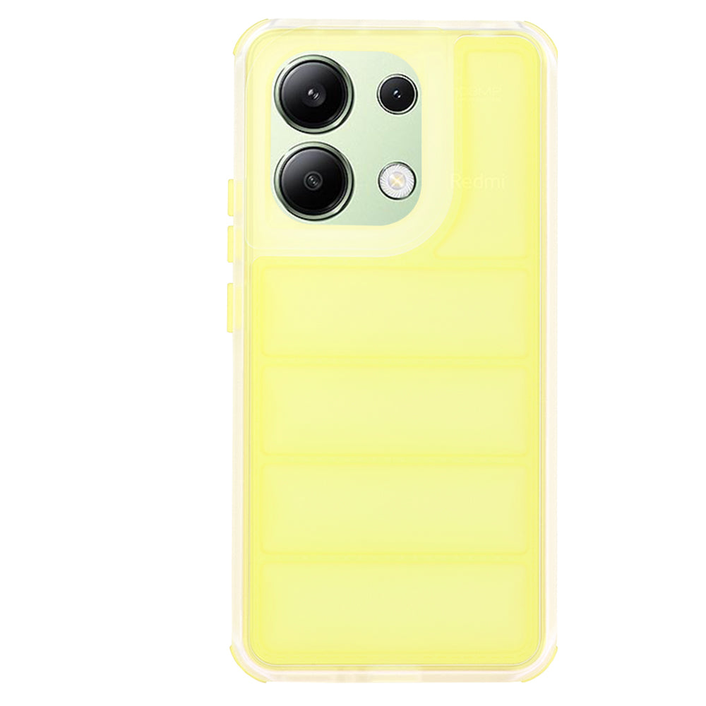 Maska za Xiaomi Redmi Note 13 4G, Techsuit, Wave Shield, Žuta
