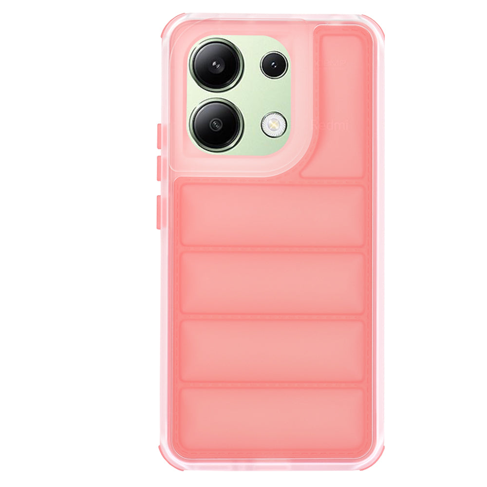 Maska za Xiaomi Redmi Note 13 4G, Techsuit, Wave Shield, Crvena
