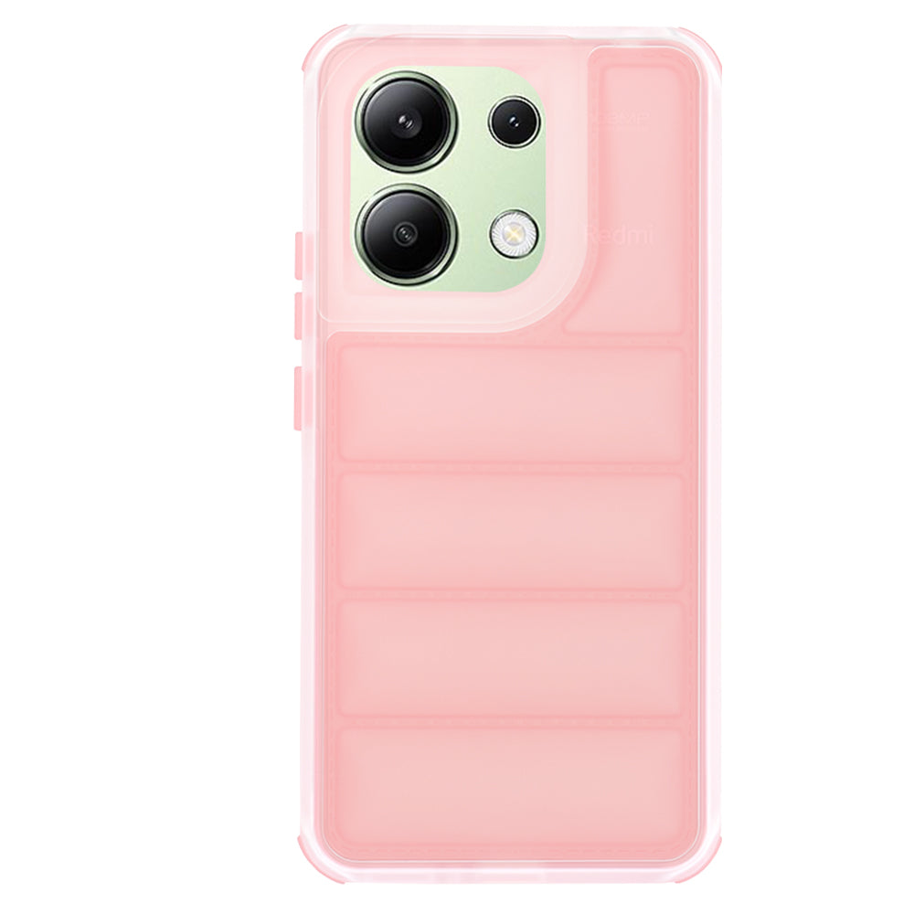 Maska za Xiaomi Redmi Note 13 4G, Techsuit, Wave Shield, Roza